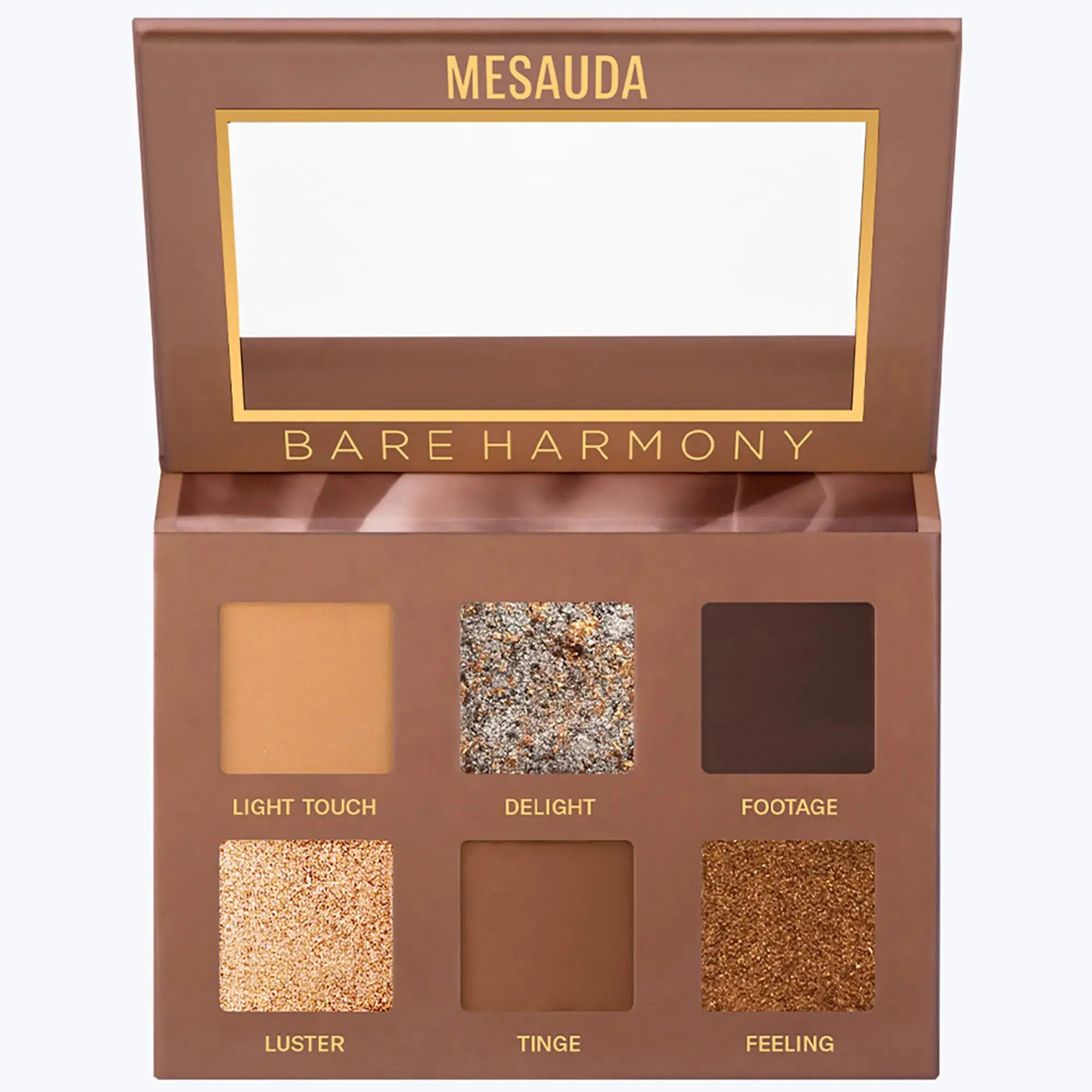 MESAUDA PALETTE OMBRETTO BARE HARMONY 2.0 - 203 – Noa cosmetici