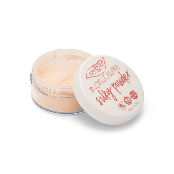 puro bio Indissoluble Silky Powder Cipria in Polvere Libera in 3 tonalità