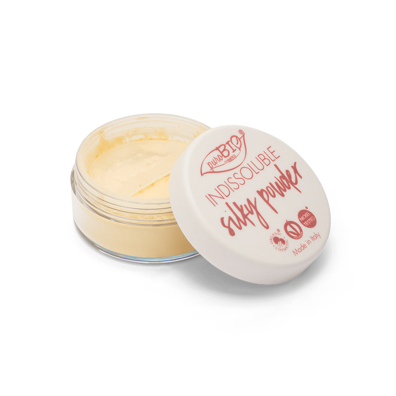 puro bio Indissoluble Silky Powder Cipria in Polvere Libera in 3 tonalità