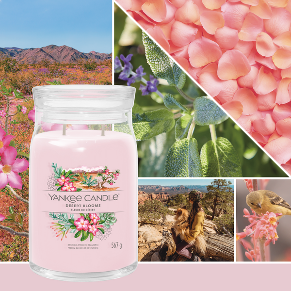 Yankee Candle DESERT BLOOMS candela profumata grande