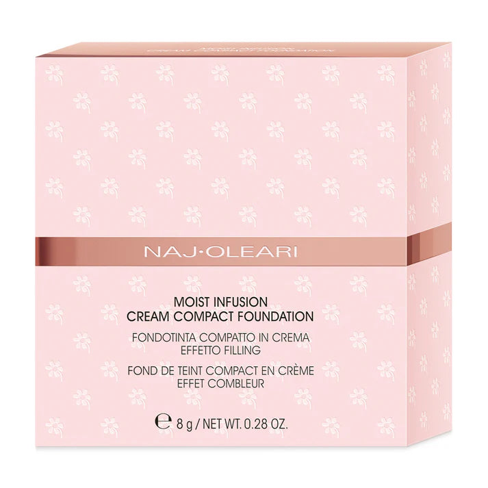 naj oleari Moist Infusion Cream Foundation Fondotinta compatto in crema