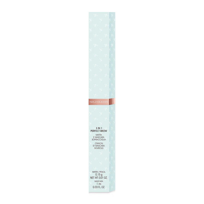 naj oleari 3 in 1 Perfect Brow Matita e mascara sopracciglia