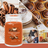 yankee candle CINNAMON STICK candela profumata grande
