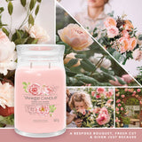 yankee candle FRESH CUT ROSES candela profumata grande