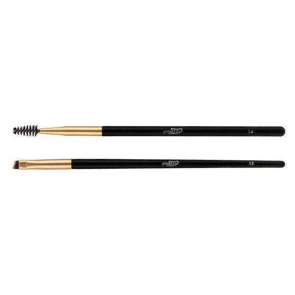 puro bio N.13 + 14: Kit Pennelli BrowMade