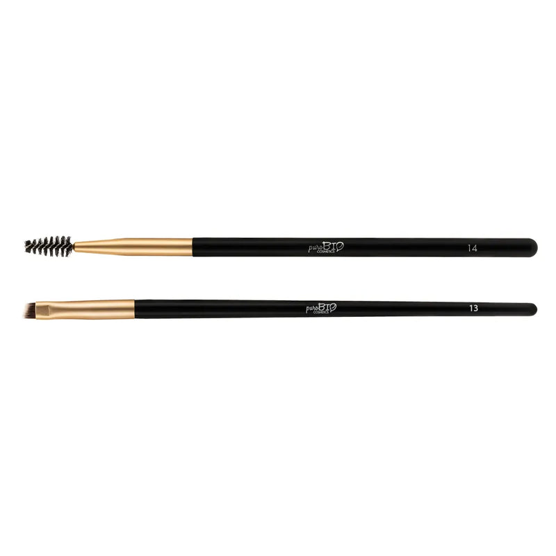 puro bio N.13 + 14: Kit Pennelli BrowMade