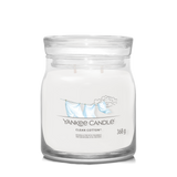 YANKEE candle CLEAN COTTON candela profumata media