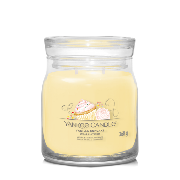 yankee candle VANILLA CUPCAKE candela profumata media