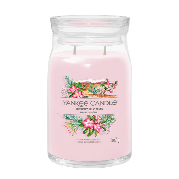 Yankee Candle DESERT BLOOMS candela profumata grande