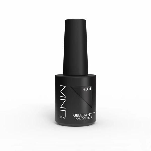 Mesauda Gelegant Gel Polish 801 Black Out 8ml - smalto semipermanente