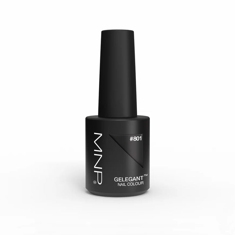 Mesauda Gelegant Gel Polish 801 Black Out 8ml - smalto semipermanente