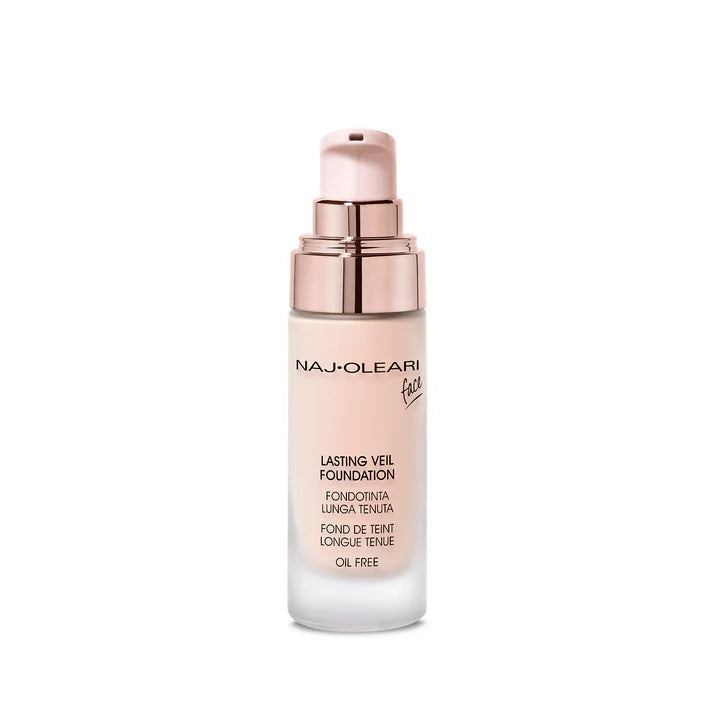 naj oleari Lasting Veil Foundation Nuovo fondotinta lunga tenuta