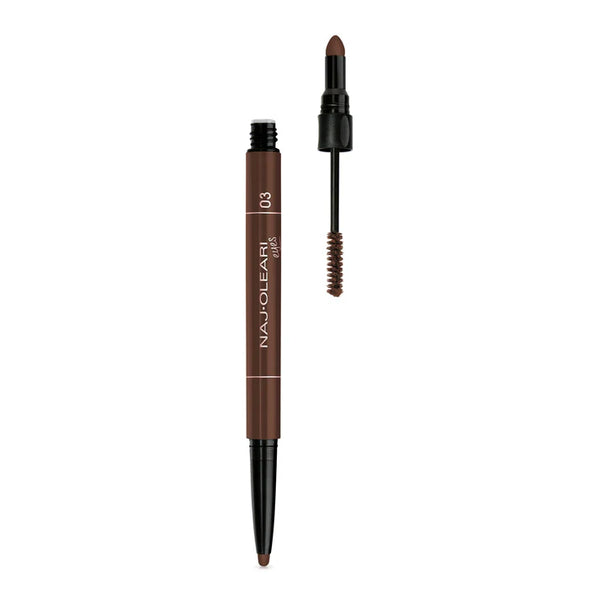 naj oleari 3 in 1 Perfect Brow Matita e mascara sopracciglia