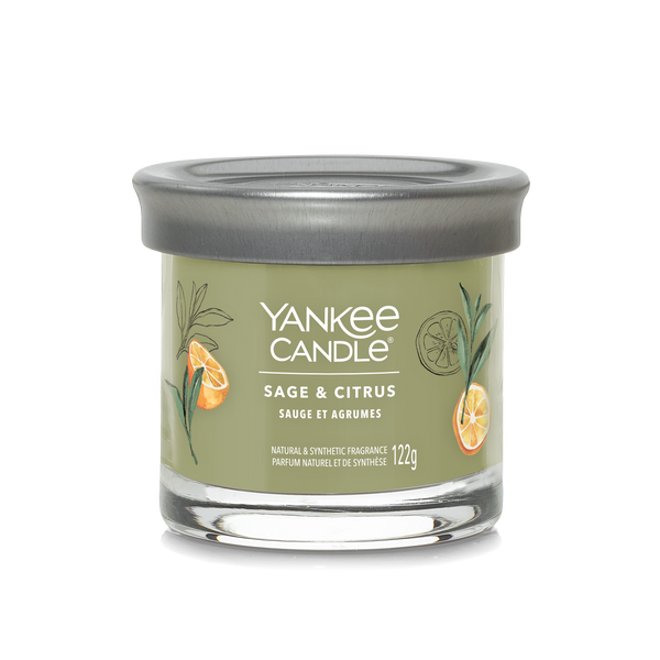 yankee candle SAGE & CITRUS candela profumata piccola