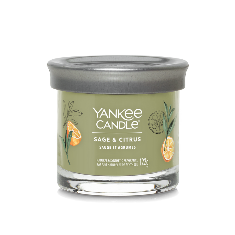 yankee candle SAGE & CITRUS candela profumata piccola