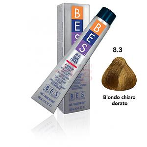 Bes Hi-Fi Hair Color Liposomi vegetali 8.3 BIONDO CHIARO DORATO - Tinta per capelli - 100ml