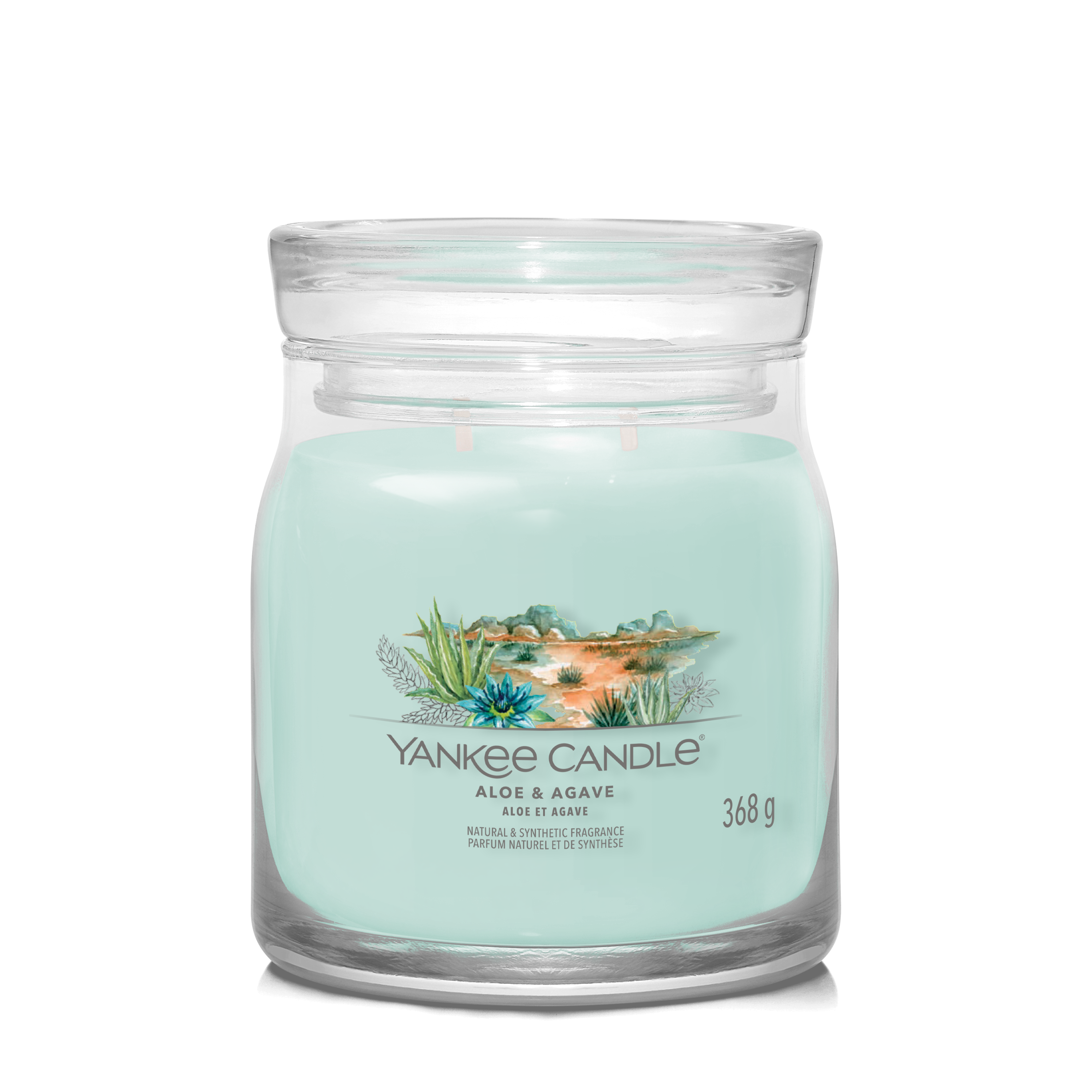 yankee candle ALOE & AGAVE candela profumata media