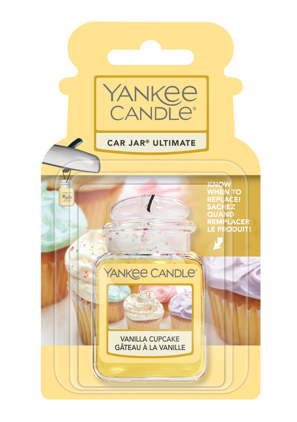 yankee candle VANILLA CUPCAKE car jar - profumatore auto