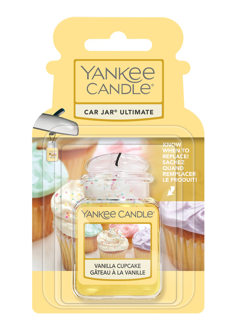 yankee candle VANILLA CUPCAKE car jar - profumatore auto