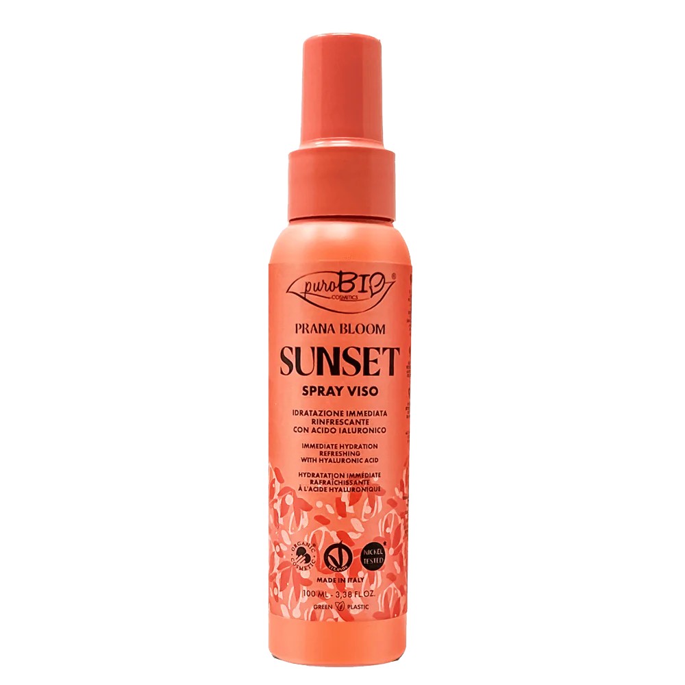 puro bio SUNSET SPRAY VISO Acqua Rinfrescante