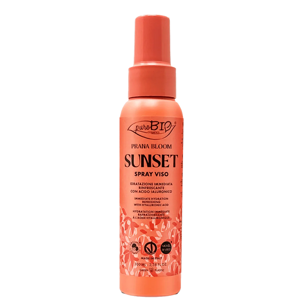 puro bio SUNSET SPRAY VISO Acqua Rinfrescante