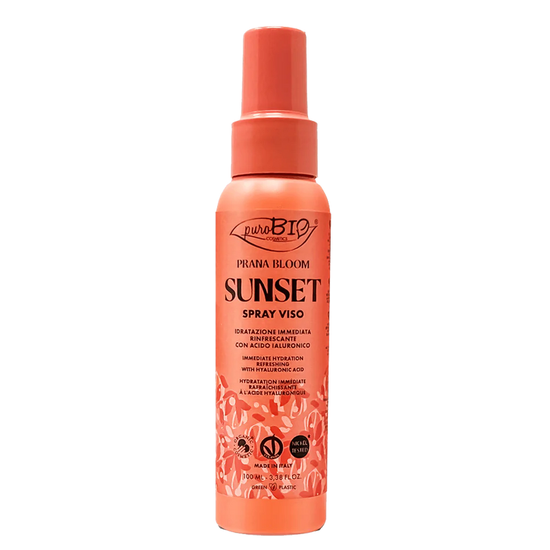 puro bio SUNSET SPRAY VISO Acqua Rinfrescante