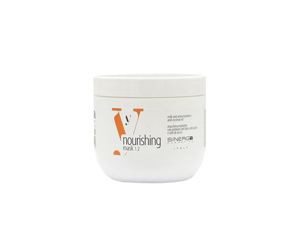 SINERGY COSMETICS - Y1.2 MASCHERA PER CAPELLI SECCHI E TRATTATI 500 ml - con proteine del latte e dei cereali