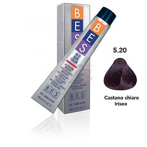 Bes Hi-Fi Hair Color Liposomi vegetali 5.20 CASTANO CHIARO IRISEE - Tinta per capelli - 100ml