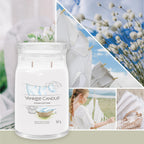 yankee candle CLEAN COTTON candela profumata grande