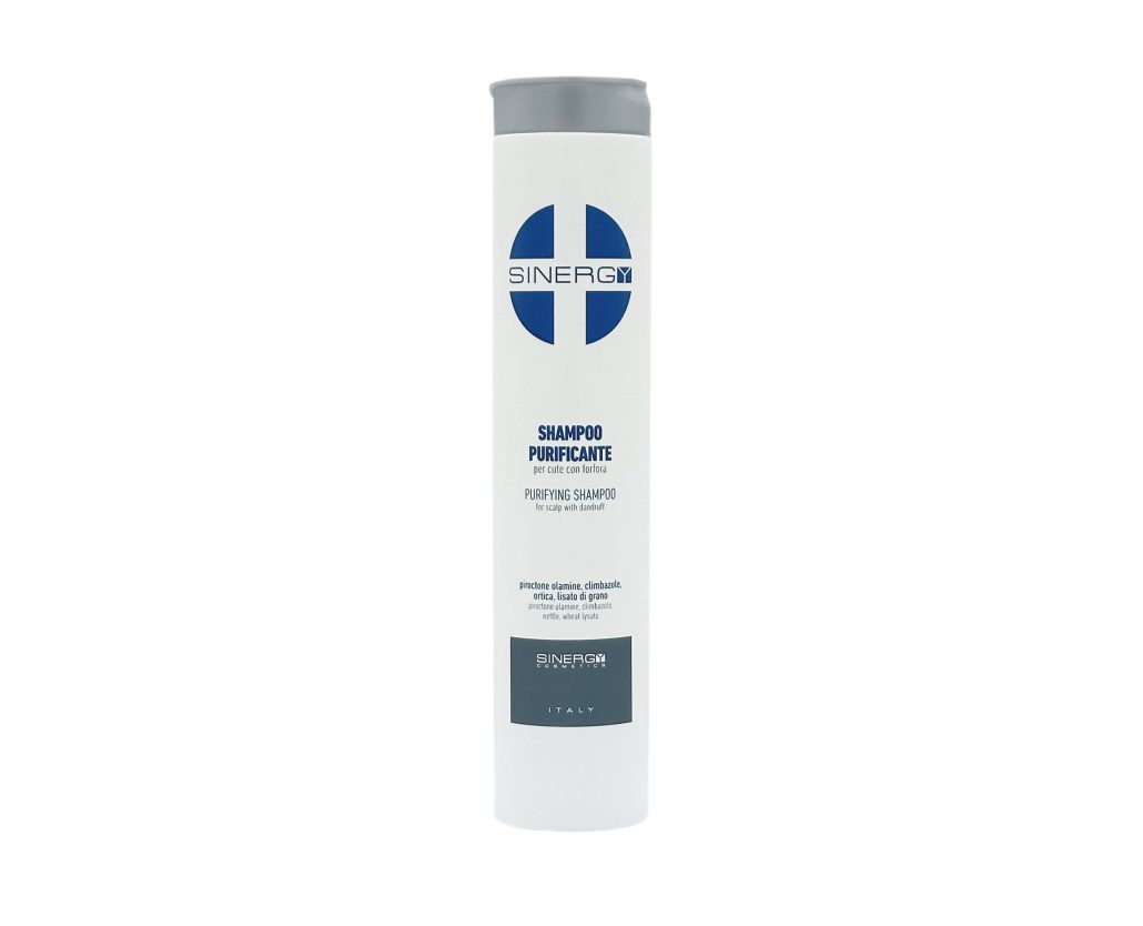 SINERGY COSMETICS - TREATMENTS - SHAMPOO TRATTAMENTO SEBO 250 ML CON LIMONE, OLIVO, ZOLFO