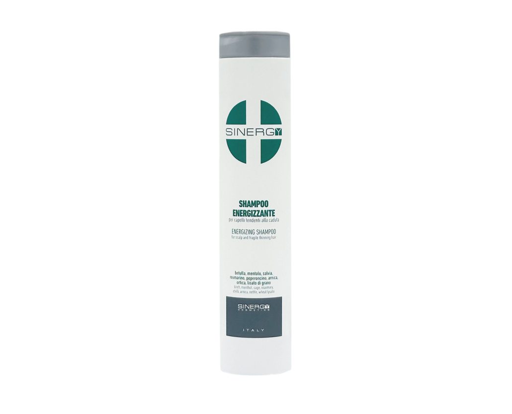SINERGY COSMETICS - TREATMENTS - SHAMPOO TRATTAMENTO CADUTA 250 ML CON BETULLA, MENTOLO, SALVIA, ROSMARINO