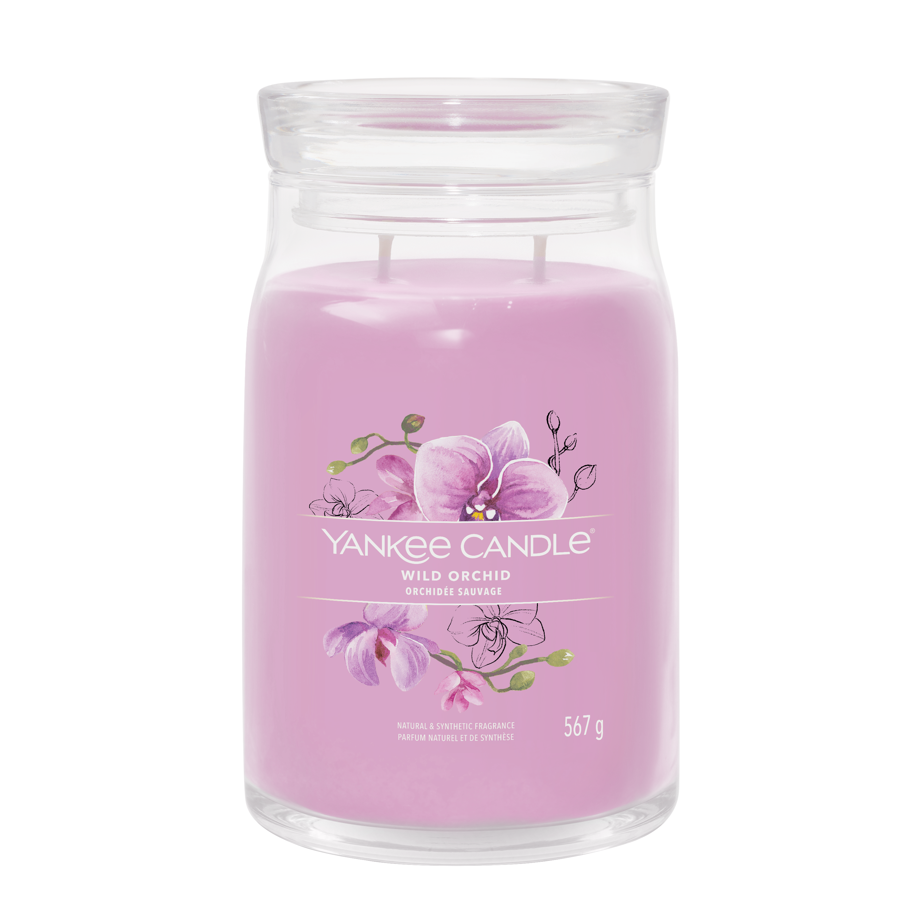 yankee candle WILD ORCHID candela profumata grande