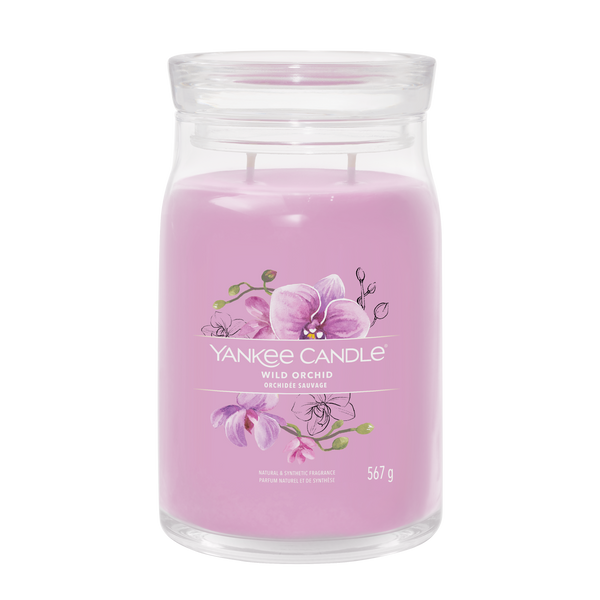 yankee candle WILD ORCHID candela profumata grande