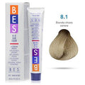 Bes Hi-Fi Hair Color Liposomi vegetali 8.1 BIONDO CHIARO CENERE - Tinta per capelli - 100ml