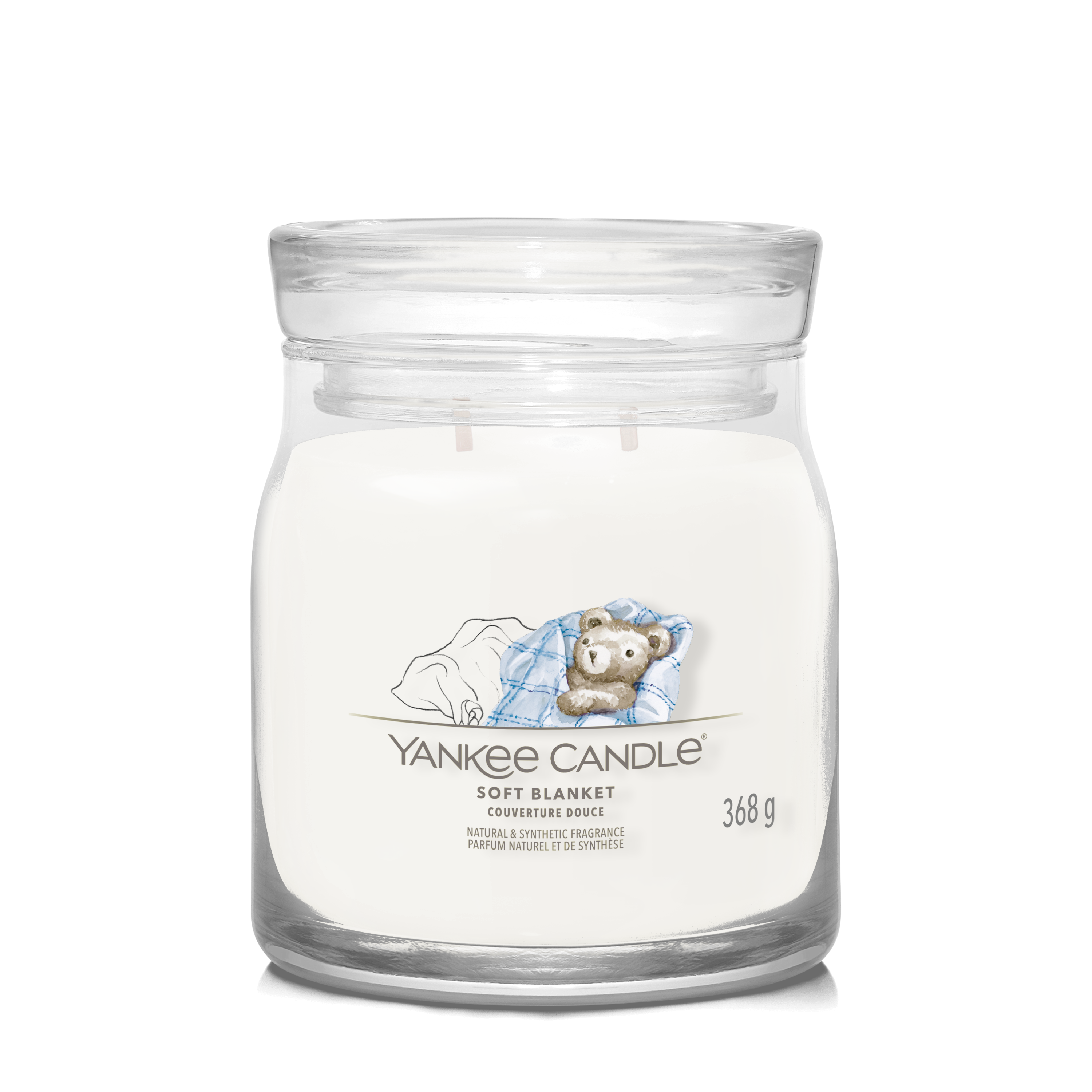 yankee candle SOFT BLANKET candela profumata media