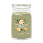 yankee candle SAGE & CITRUS candela profumata grande