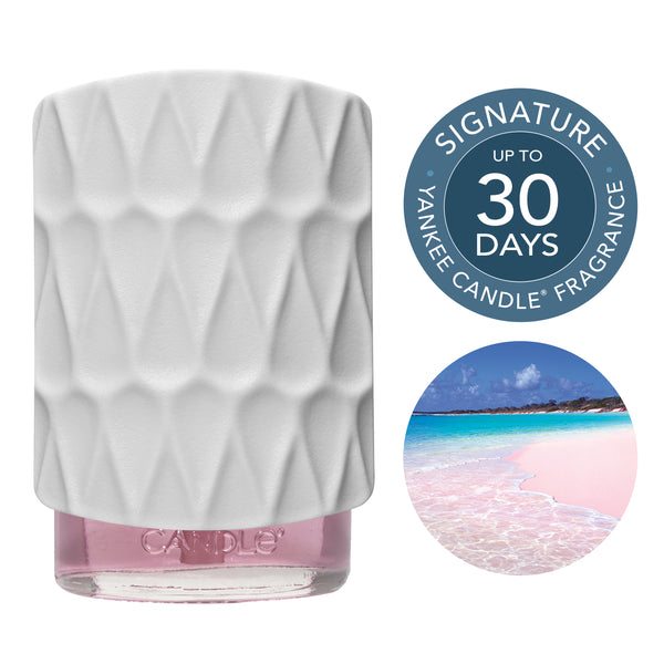 Yankee candle profumatore ambiente pink sands kit base