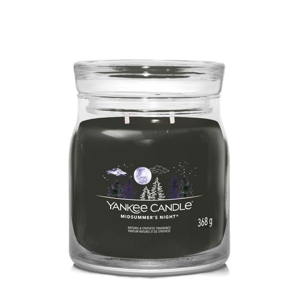 yankee candle MIDSUMMERS NIGHT candela profumata media