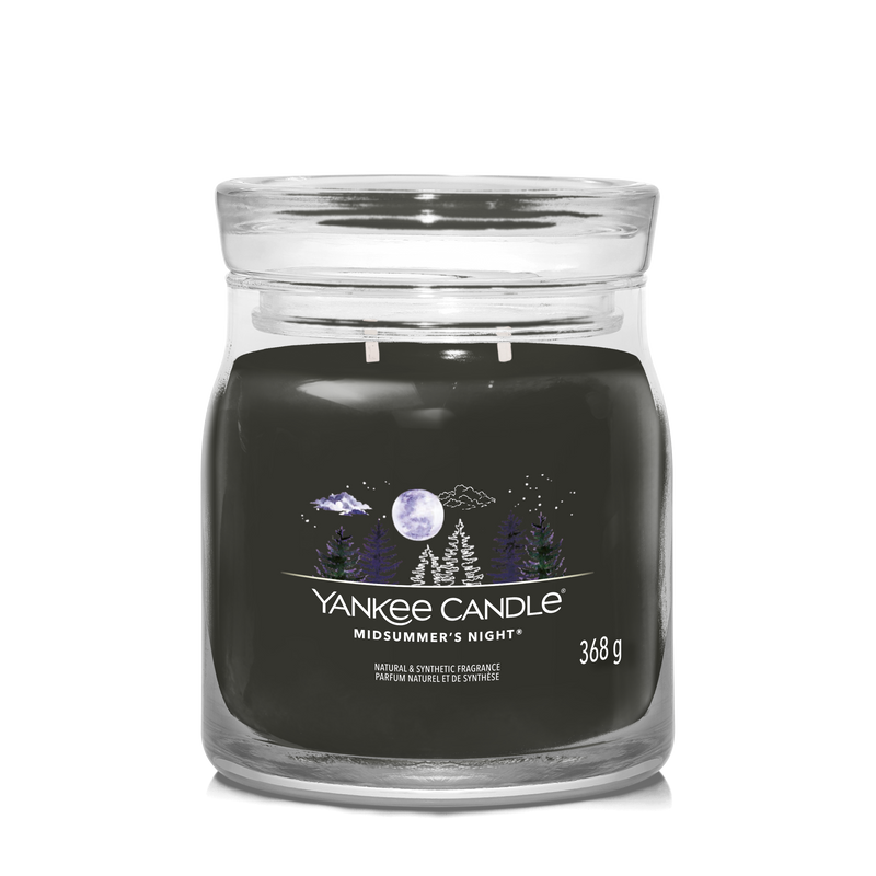 yankee candle MIDSUMMERS NIGHT candela profumata media