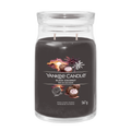 yankee candle BLACK COCONUT candela profumata grande