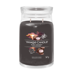 yankee candle BLACK COCONUT candela profumata grande