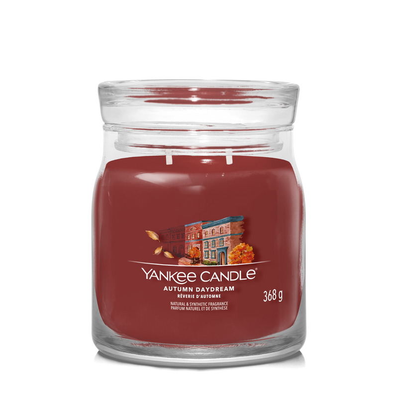 yankee candle AUTUMN DAYDREAM candela profumata media