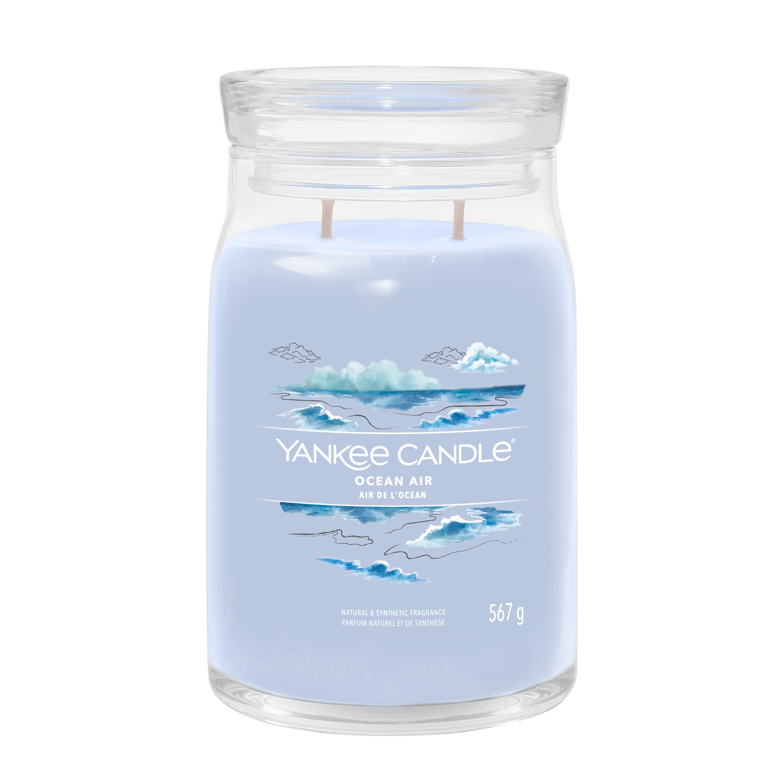 yankee candle OCEAN AIR candela profumata grande