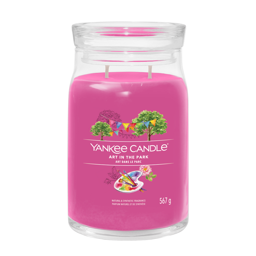yankee candle ART IN THE PARK candela profumata grande