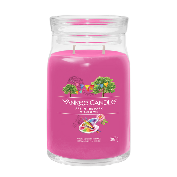 yankee candle ART IN THE PARK candela profumata grande
