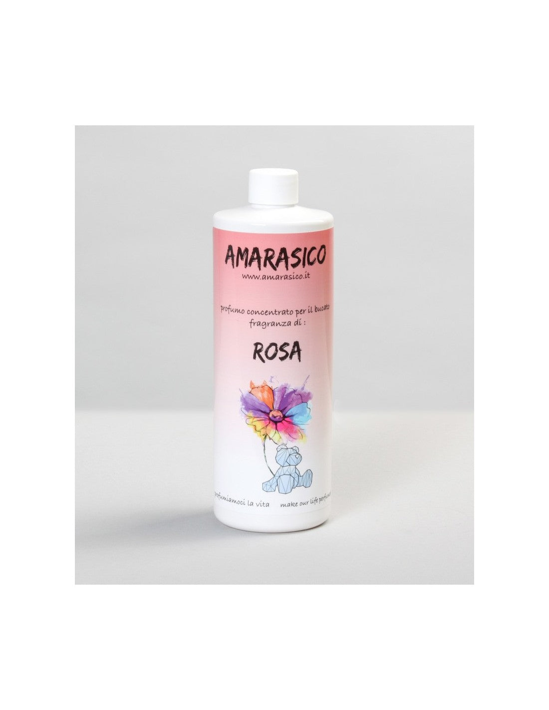 AMARASICO Essenza per bucato alla ROSA 500 ml