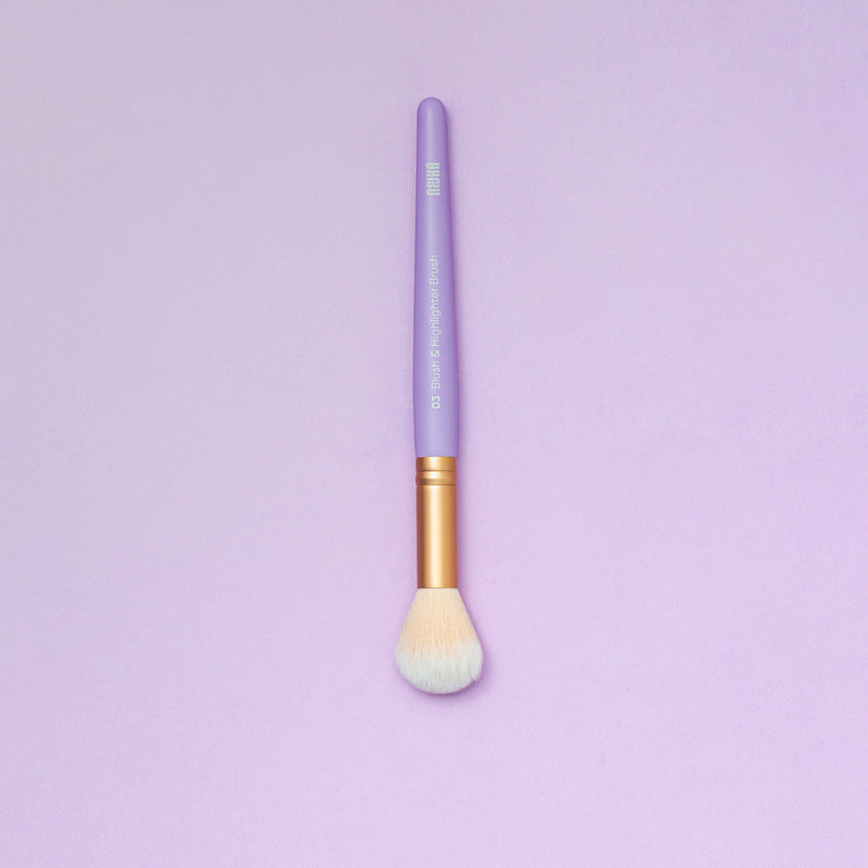 nejha 03 Blush & Highlighter Brush – Pennello Blush