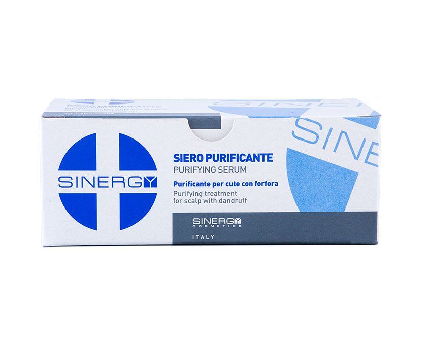 SINERGY COSMETICS - TREATMENTS - SIERO TRATTAMENTO FORFORA - 10 FIALE DA 8 ML - CON PIRITHIONE OLAMINE, ZINC PYRITIONE, ORTICA