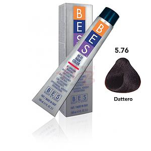 Bes Hi-Fi Hair Color Liposomi vegetali 5.76 CASTANO CHIARO TABACCO ROSSO - Tinta per capelli - 100ml