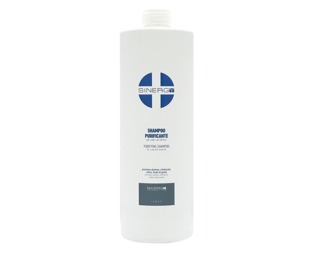 SINERGY COSMETICS - TREATMENTS - SHAMPOO TRATTAMENTO FORFORA 1000 ML CON PIROCTONE OLAMINE, ZINC PYRITIONE, ORTICA